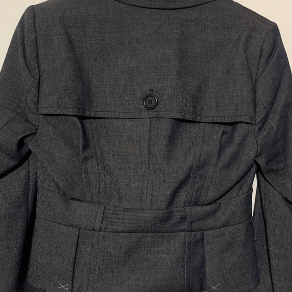 BCBGMaxAzria Dark Grey Blazer Jacket NWT - Picture 7 of 15